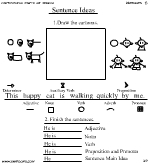 cartooning worksheet