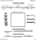 cartooning worksheet