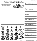 cartooning worksheet