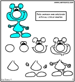 cartooning worksheet