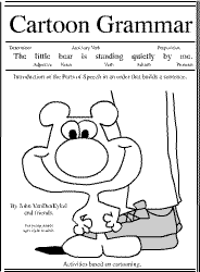 cartoon grammar book